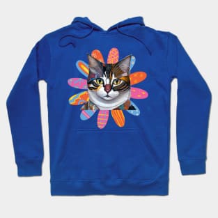 Patchwork Kitty Hoodie